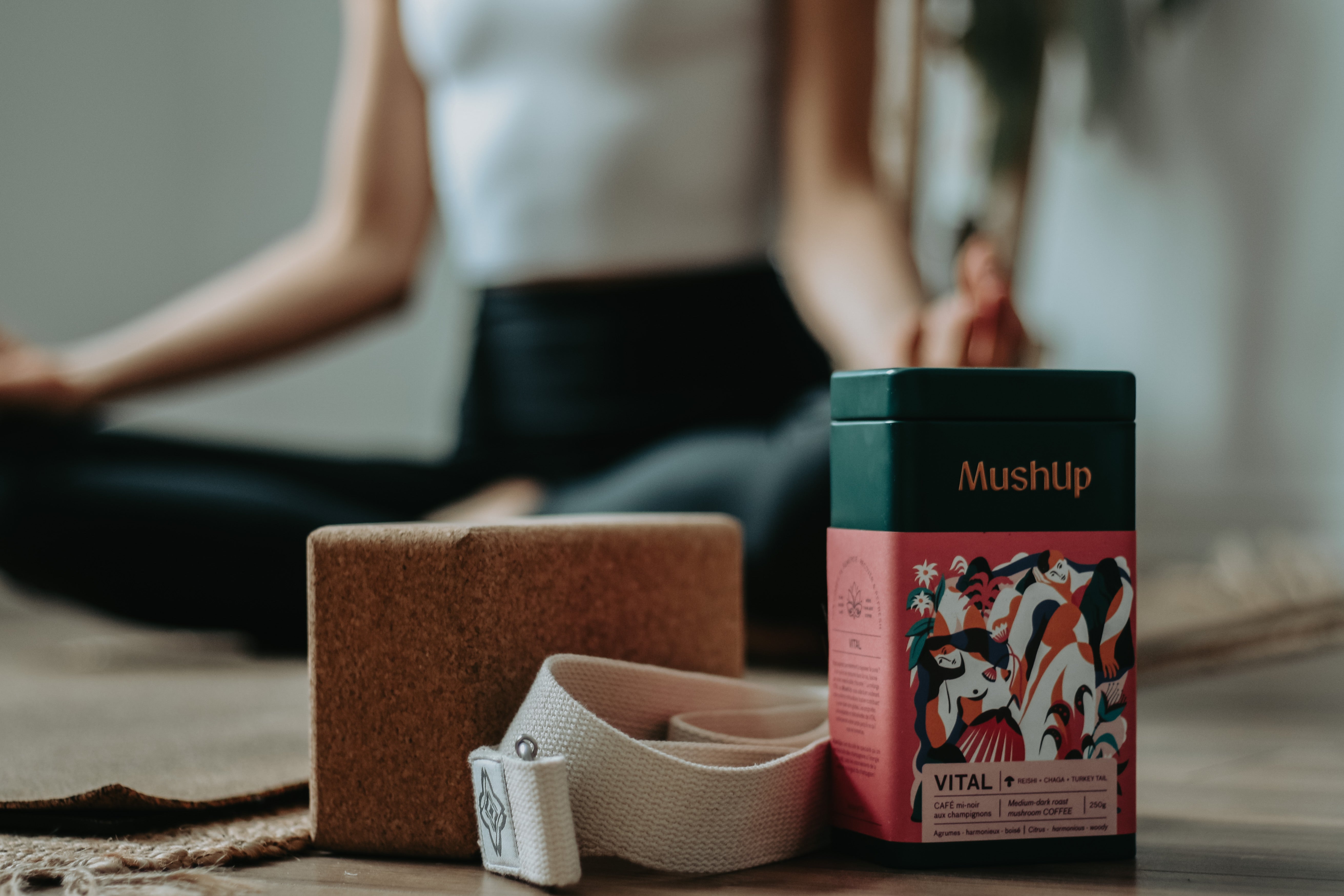 Café Spark, wellness, bien-être, café aux champignons, mushroom coffee
