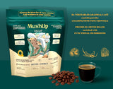 décaféiné mushroom coffee reishi cordyceps énergie lion's mane sac 250g