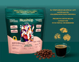 café champignons mushrooms reishi chaga turkeytail